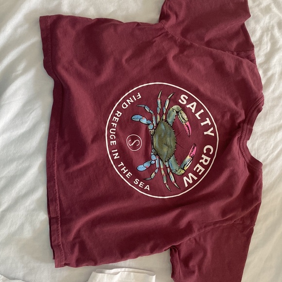 Salty Cree Women’s Cropped T shirts - Picture 2 of 6